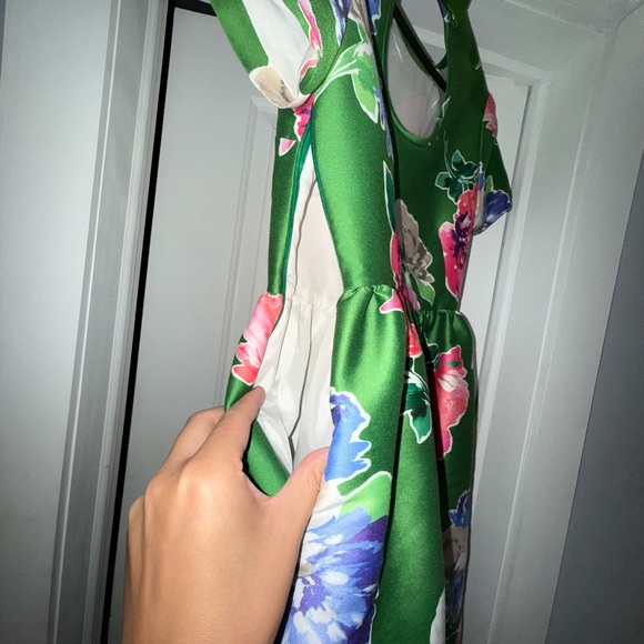 Kate Spade Green Floral Dress - Picture 6 of 8